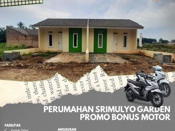 Rumah subsidi minimalis bisa KPR deket kemiling
