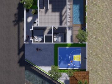 Rumah Industrial Terbaik dekat Gerbang Toll Free Kolam Renang