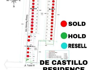 DE CASTILLO RESIDENCE (Jalan Tuba IV - Denai) Medan