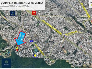 RESIDENCIA VENTA CASA Estupendas Únicas Magnificas Vistas Panorámicas LOMAS del PASEO Residencial MONTERREY 2 FRENTES CERRADA Terraza Zona Segura