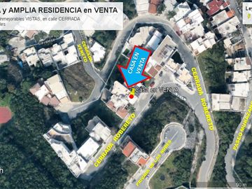 RESIDENCIA VENTA CASA Estupendas Únicas Magnificas Vistas Panorámicas LOMAS del PASEO Residencial MONTERREY 2 FRENTES CERRADA Terraza Zona Segura