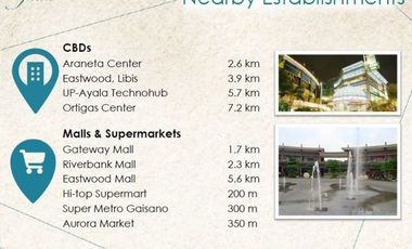 Quezon City Resort Type Condo - Infina Towers by DMCI Homes