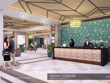 Quezon City Resort Type Condo - Infina Towers by DMCI Homes
