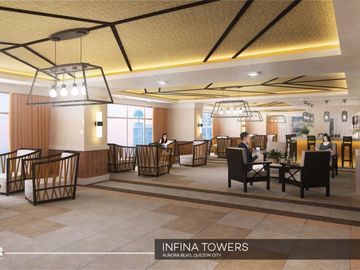 Quezon City Resort Type Condo - Infina Towers by DMCI Homes