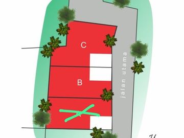 RUMAH MURAH 2 LANTAI FREE BIAYA KPR BPHTB AJB & SHM