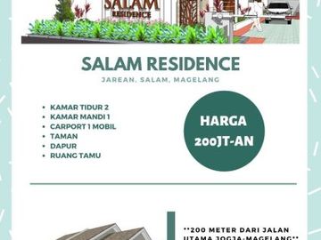 Rmh Siap Bangun Town House SALAM RESIDENCE dkt Tempel Sleman