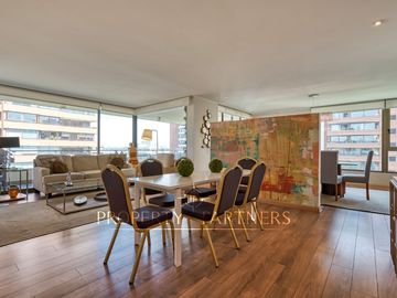 ¡IMPERDIBLE! Excelente y amplio departamento amoblado ubicado en inmejorable ubicación, Hermanos Cabot