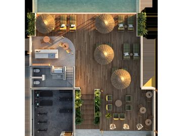 Departamento en Venta - Hama - Mahahual - Quintana Roo