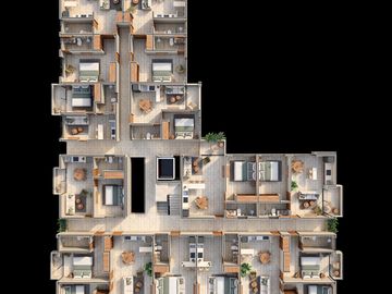 Departamento en Venta - Hama - Mahahual - Quintana Roo