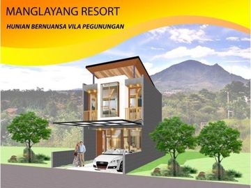 villa MINIMALIS VIEW FANTASTIS di manglayang resort