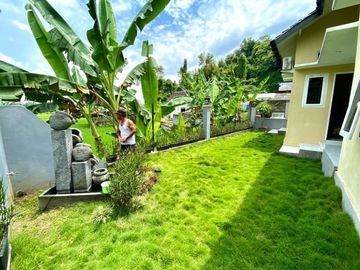 Rumah villa full furnished denga tanah di barat pasar Godean