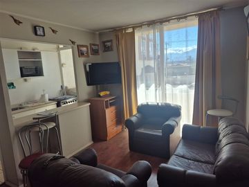 Arriendo departamento amoblado en Los Andes