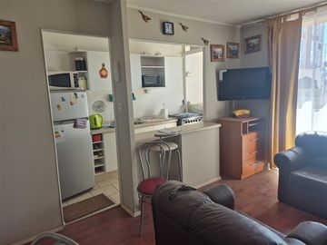 Arriendo departamento amoblado en Los Andes