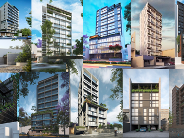 Departamento Nuevo en Venta Col. Americana Torre Undici, Guadalajara, Jalisco.