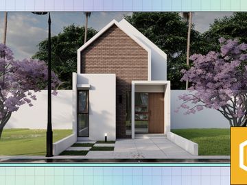 RUMAH MURAH 299 JUTAAN DENGAN DESAIN MODERN MINIMALIS CICILAN RINGAN