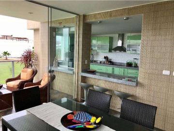 VENDO LINDA CASA DE PLAYA EN CONDOMINIO PUESTA DEL SOL - CHOCALLA – ASIA - CERCA AL BOULEVARD