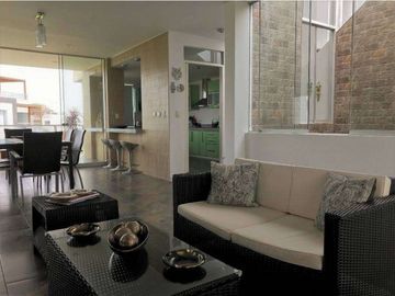 VENDO LINDA CASA DE PLAYA EN CONDOMINIO PUESTA DEL SOL - CHOCALLA – ASIA - CERCA AL BOULEVARD