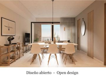 Rooftop con asador, centro de yoga, gimnasio, coworking, business room, preconst