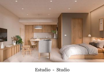 Rooftop con asador, centro de yoga, gimnasio, coworking, business room, preconst
