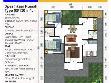 RUMAH CLUSTER AGHA PREMIER RESIDENCE SUMUR DEWA BENGKULU