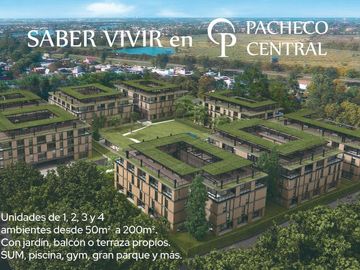 Departamento 3 amb. en Pacheco Central