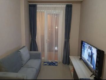 New & Fully Furnished 1 BR Apartemen Signature Park Grande/No Monthly