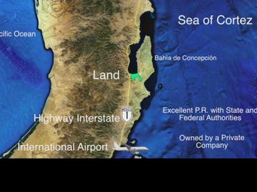 Propiedad a la orilla del Mar en la Bahía de Concepción de Loreto en BCS