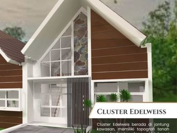 Jual Villa Sharia Mezanine plus Smarthome Green Living dekat Wisata Curug Taman Nasional Halimun Gn Salak Bogor