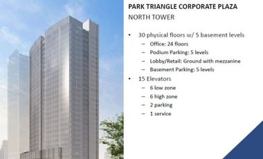 Office Unit for sale at Alveo Park Triangle Tower, BGC