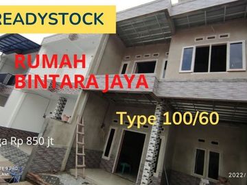 Rumah 3 Kamar di Bintara Jaya