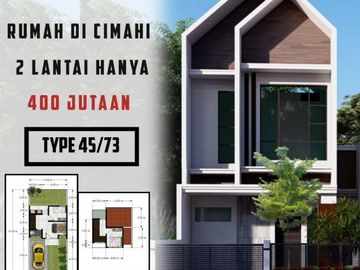 Rumah cantik ala villa sejuk asri di CImahi Ciawitali dkt CIETEREUP