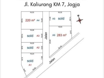 KAVLING KOST UTARA UGM, AMANKAN SAAT INI MUMPUNG MASIH MURAH