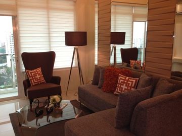 Condo for rent in Cebu City, Padgett Place 1-br 60 sq. m. Interior Designed