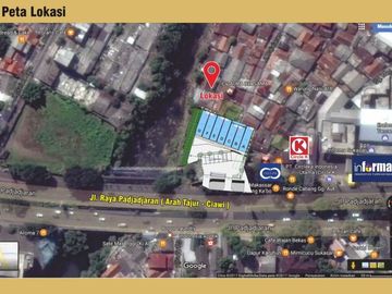 KAVLING KOMERSIAL DI JALAN RAYA PADJAJARAN BOGOR LOKASI STRATEGIS