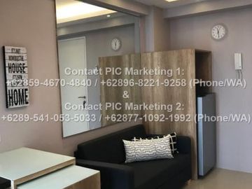 Disewakan Apartemen 2BR Bassura City Tw F lt 21 BB FURNISH