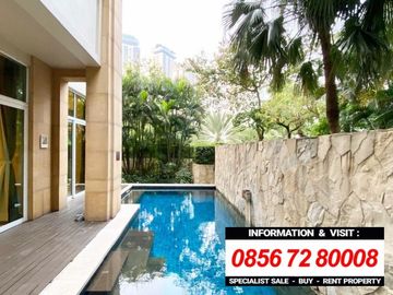 DIJUAL THE PAKUBUWONO RESIDENCES (PRIVATE POOL, FULL FURNISHED)
