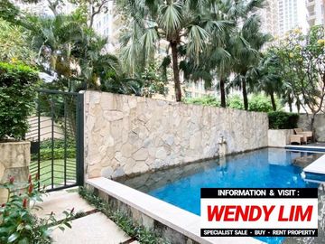 DIJUAL THE PAKUBUWONO RESIDENCES (PRIVATE POOL, FULL FURNISHED)