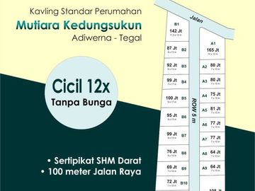 1 Menit Pasar Kedungsukun 60 Jt-an Kapling Darat