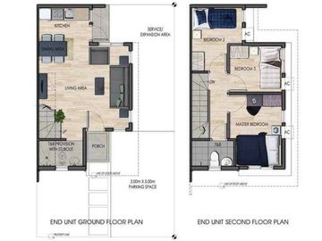 AMAIA SERIES VERMOSA Townhouse for sale 3 Bedrooms