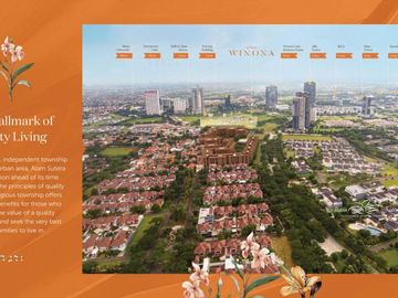 Cluster Mewah Sutera Winona Rumah dengan Gaya Cantik di Alam Sutera Tangerang