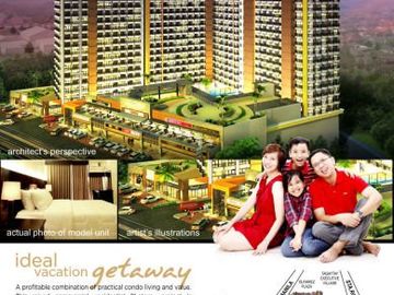 TAGAYTAY CONDO, EARN 50K TO 60K / MONTH ON RENTAL INCOME- VERY AFFORDABLE