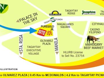 TAGAYTAY CONDO, EARN 50K TO 60K / MONTH ON RENTAL INCOME- VERY AFFORDABLE