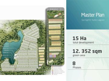 RUMAH DI SPRINGHILL YUME LAGOON TYPE HIMAWARI 8 X 14