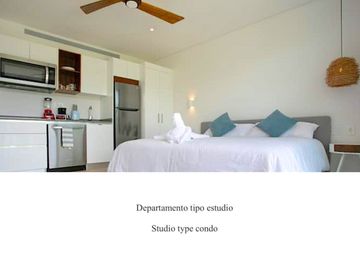 Departamento con eco tecnologia, bicicletas electricas, spa, 700 m2 de albercas,