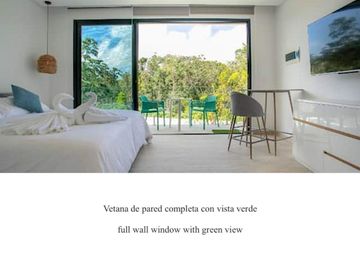Departamento con eco tecnologia, bicicletas electricas, spa, 700 m2 de albercas,