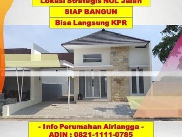 Rumah Dijual Area Kediri Siap Bangun