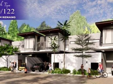 Rumah 2 Lantai Modern Minimalis Poros Jalan