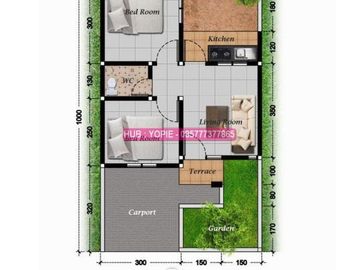 Dijual rumah murah view cantik