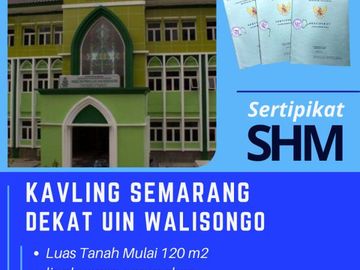 Tanah Area Bringin Ngaliyan, dalam perumahan: SHM