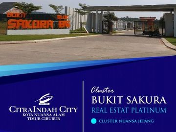 Rumah Baru di Citra Indah City Bukit Sakura tipe 35/90